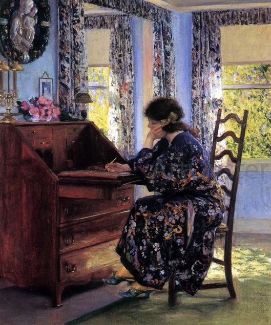 The Difficult Reply by Guy Orlando Rose - Hand-Painted Oil Painting on Canvas Online Sale