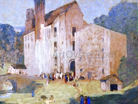 Valley Mills by Robert Spencer - Hand-Painted Oil Painting on Canvas Online Hot Sale