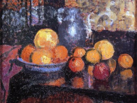 Still Life with Fruit by Georges Lemmen - Hand-Painted Oil Painting on Canvas Sale