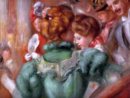 A Box in the Theater des Varietes by Pierre Auguste Renoir - Hand-Painted Oil Painting on Canvas Discount