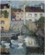 Twilight by Henri Le Sidaner - Hand-Painted Oil Painting on Canvas Online now