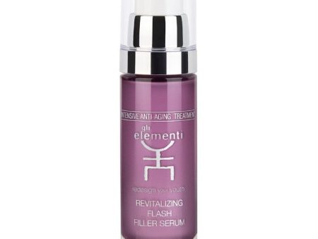 Atgaivinantis veido odos serumas Gli Elementi Revitalizing Flash Filler Serum GLI01060, 30 ml For Discount