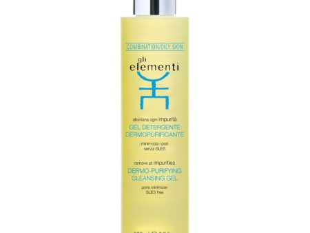 Veido odą valantis prausimosi gelis Gli Elementi Dermo - Purifying Cleansing Gel GLI01052, 200 ml Online