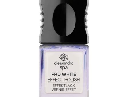 Alessandro PRO WHITE NAIL EFFECT POLISH lakas suteikiantis sveiko, švytinčio nago efektą 10ml Sale