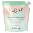 Milteliai neutralizuojantys dažytų plaukų spalvą šviesiems plaukams Blondesse Bleaching Reduct Color Powder ICE26153, neutralizuoja šiltus atspalvius, su žaliais mikropigmentais 500 g Discount