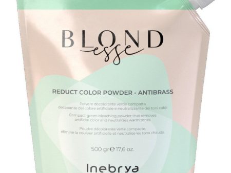 Milteliai neutralizuojantys dažytų plaukų spalvą šviesiems plaukams Blondesse Bleaching Reduct Color Powder ICE26153, neutralizuoja šiltus atspalvius, su žaliais mikropigmentais 500 g Discount