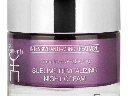 Atgaivinantis, naktinis veido odos kremas Gli Elementi Sublime Revitalizing Night Cream GLI01062, 50 ml on Sale