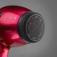 DIVA PRO STYLING Ultima 5000 Pro Red Plaukų džiovintuvas +dovana staigmena Hot on Sale