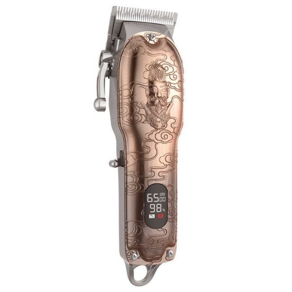 Profesionali plaukų kirpimo mašinėlė OSOM Professional Barber Hair Clipper OSOMHC187, su LCD ekranėliu Supply