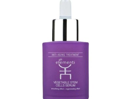 Stangrinantis veido odą serumas Gli Elementi Vegetable Stem Cells Serum GLI01045, 30 ml Supply