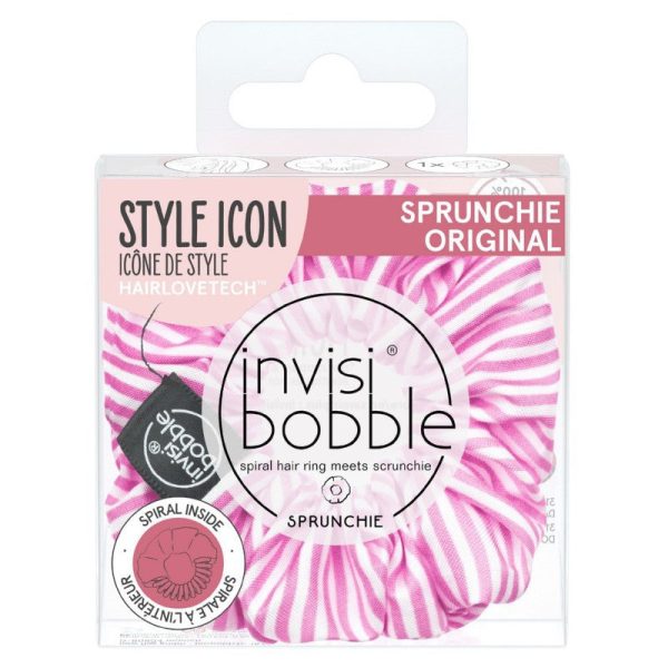 Gumytė plaukams Invisibobble Sprunchie Original Stripes Up IB-SP-PA-1-1010, 1 vnt. Online Hot Sale