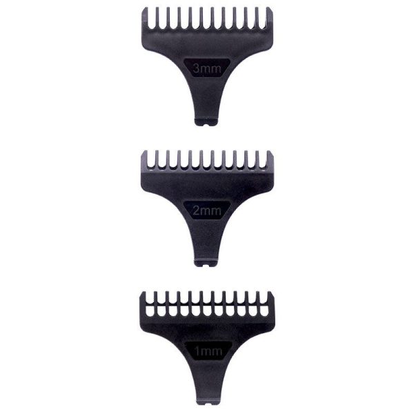 Papildomų šukų rinkinys plaukų kantavimo mašinėlei - trimeriui OSOM Professional Hair Trimmer Blade OSOMHC700COMBS, 3 vnt. 1 mm, 2 mm, 3 mm Online